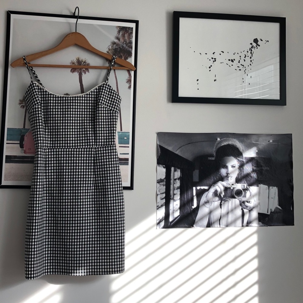 Urban Outfitters 90s Minidress Gingham XS